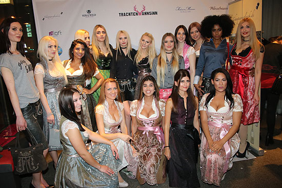  Fesche Models: Trachtenwahnsinn im Aloft M&uuml;nchen (&copy;Foto: Martin Schmitz)